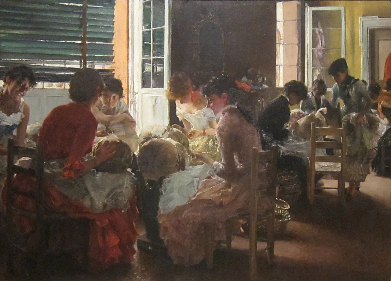 Merlettaie veneziane - Cincinnati Art Museum